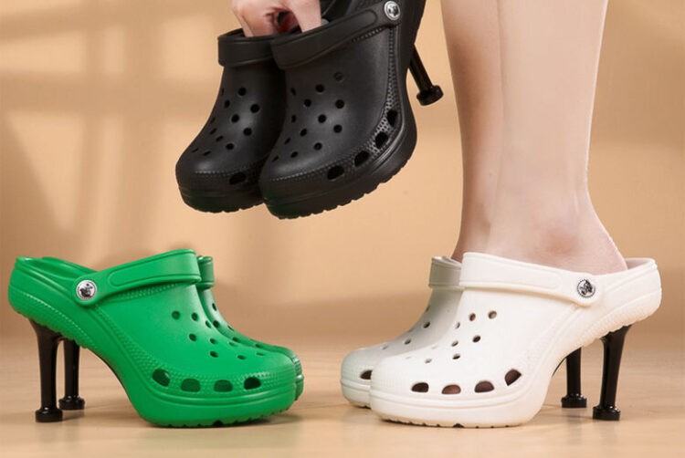 Croc Heels: The Trending Fashion Statement