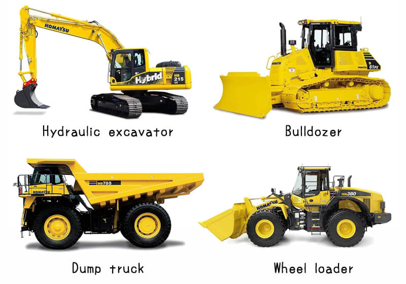 Types of Construction Vehicles
